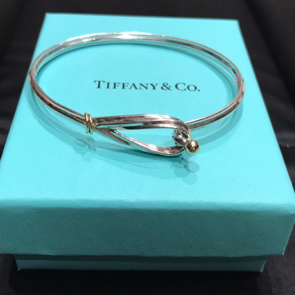 Tiffany & Co. Jewelry - Tiffany and Co. silver and gold bangle.